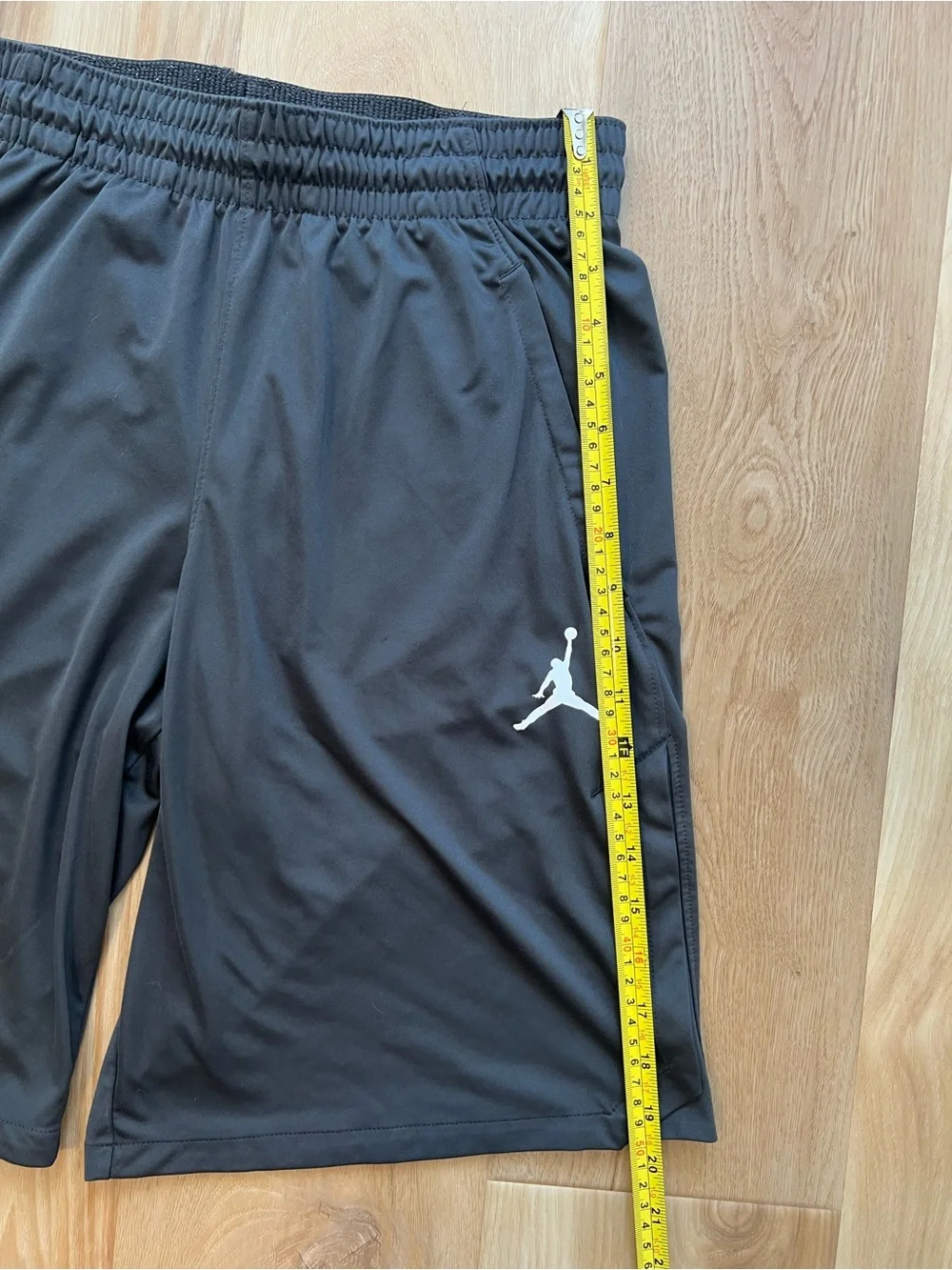 Jordan Black Athletic Shorts Dri-Fit Medium